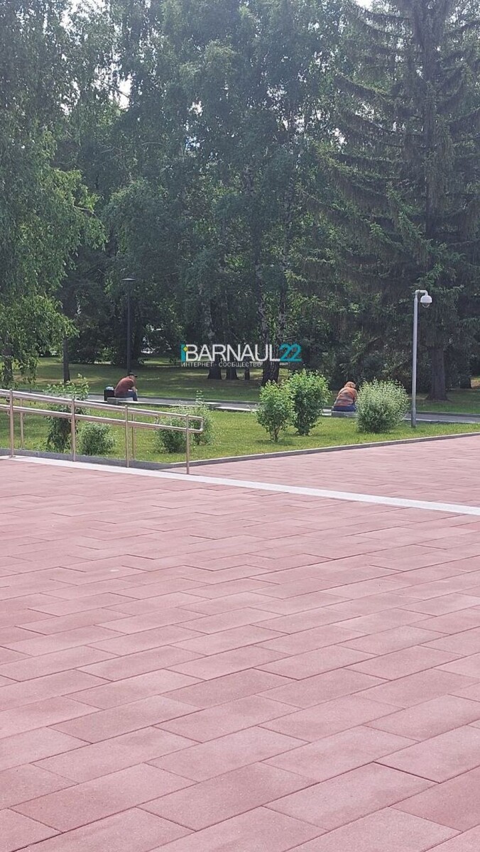    Территория площади Победы. Источник: t.me/brn22official