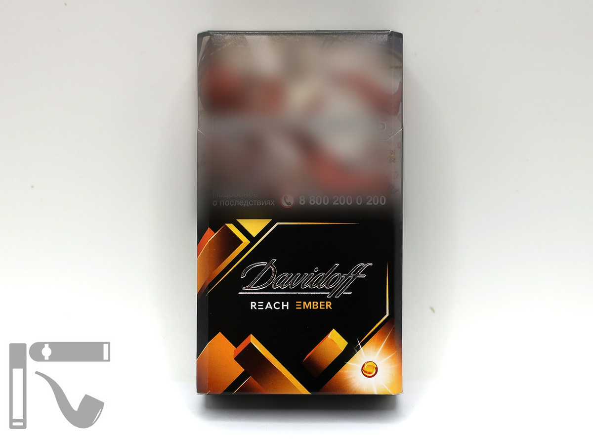 Сигареты Davidoff Reach Ember. Фото: © канал "Уголок Курильщика"