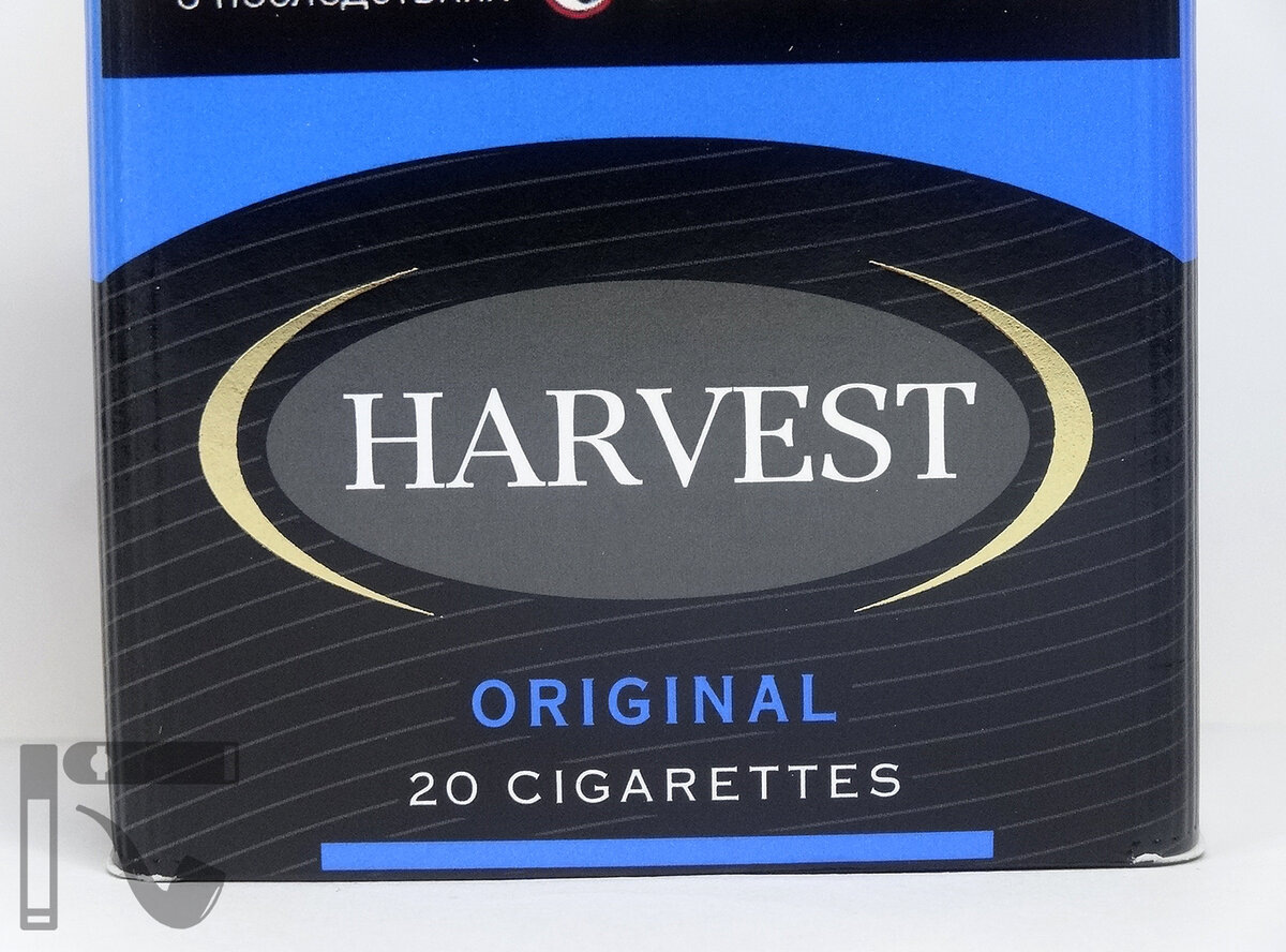 Сигареты Harvest Original 2022 года. Фото: © канал "Уголок Курильщика"