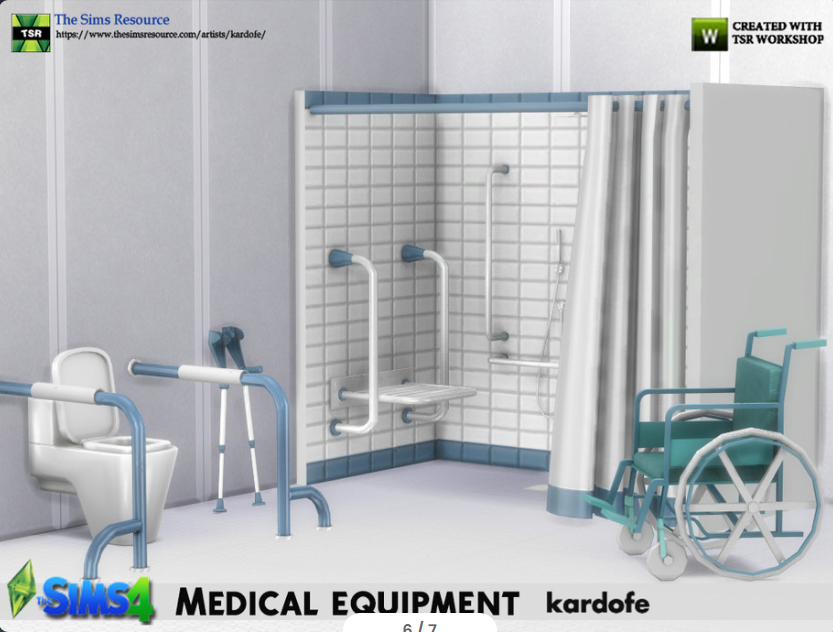 kardofe_Медицинское оборудование


Душ для инвалидов,кресла,туалеты,кровати и пр.
Пак 14 предметов.