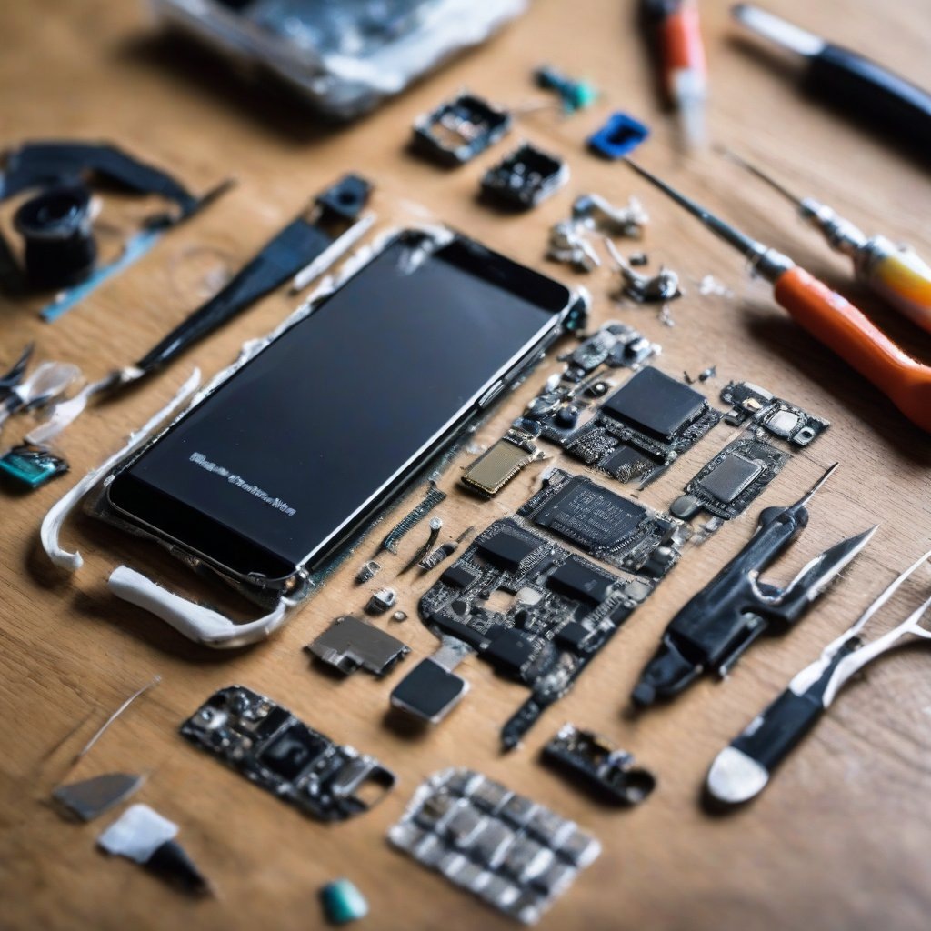 Рабочий стол мастера по ремонту