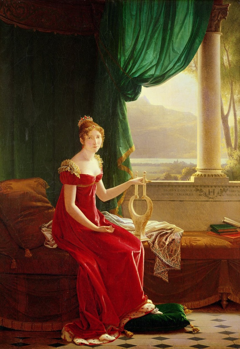 Королева Голландии Гортензия, 1815 (худож. François Fleury-Richard)