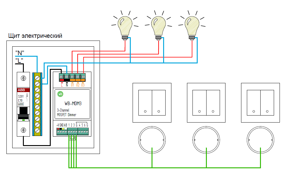 Подключение MDM3 