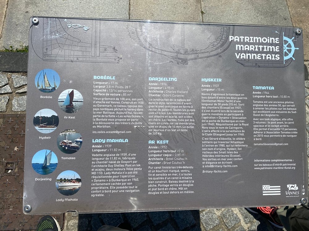 Порт в Ванне. Фото Le Port de Plaisance на https://www.tripadvisor.ru/Attraction_Review-g196537-d11727189-Reviews-Le_Port_de_Plaisance-Vannes_Morbihan_Brittany.html