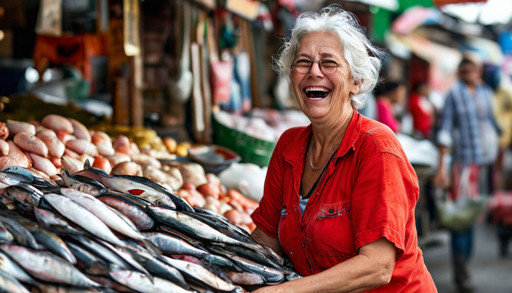А чего не веселиться? Рыба продается, палкой не бьют.