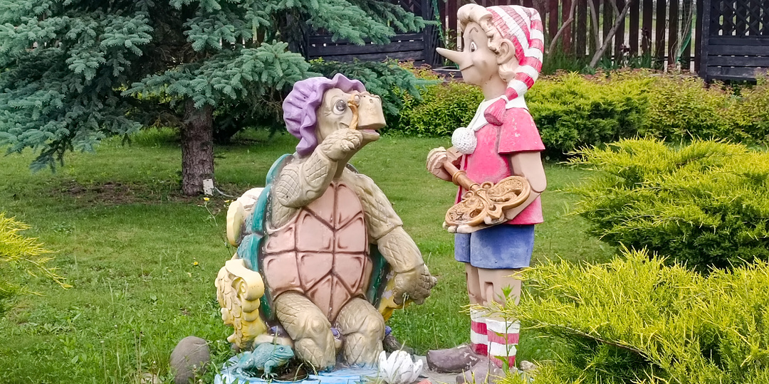 Золотой ключик - или в гости к Буратино. Термальный комплекс в ст. Костромской.