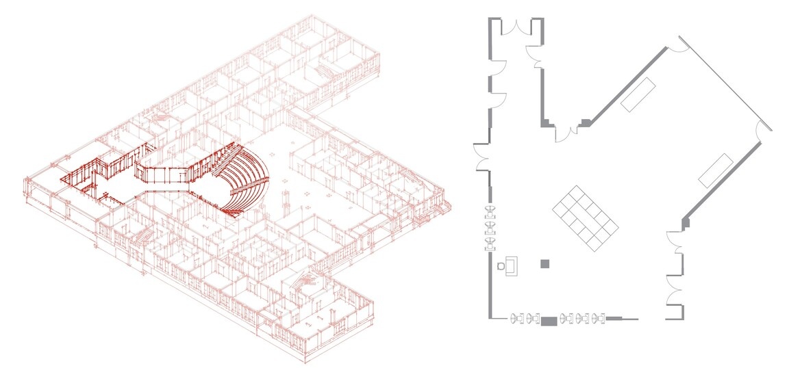 визуализируемые помещения: холл