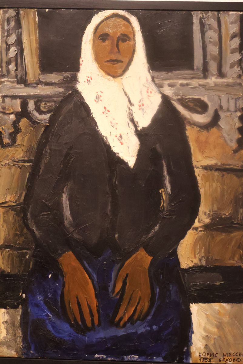 Держите для вдохновения работу Бориса Мессерера. Сфотографировала для вас на днях в музее современного искусства на его выставке.