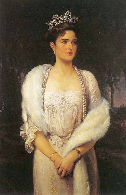 А.В.Маковский. Портрет императрицы Александры Федоровны. (1914г)