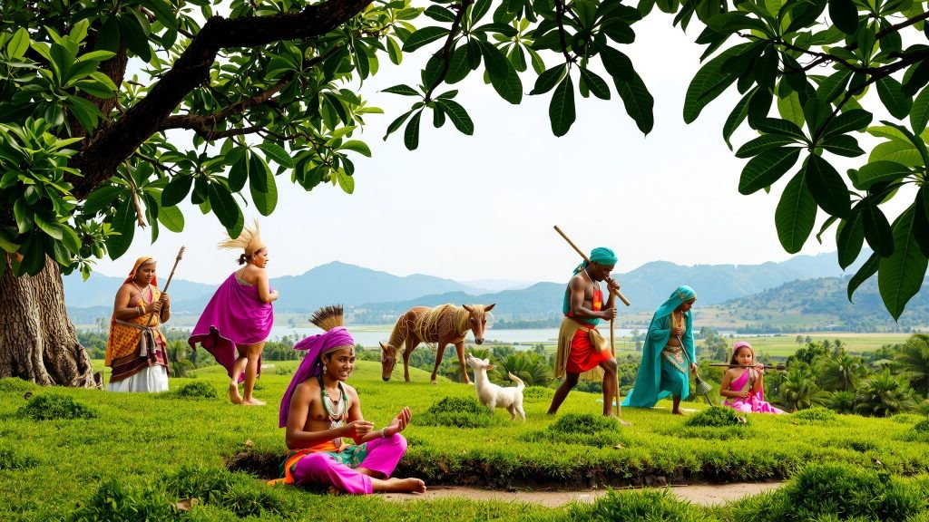    Где в 7 странах можно встретить племена сегодня