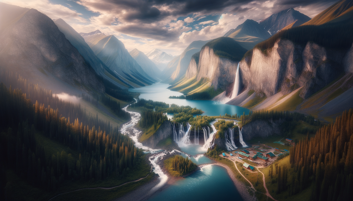    Удивительная красота долины Чулышман: водопады, озера и незабываемый отдых в Горном Алтае