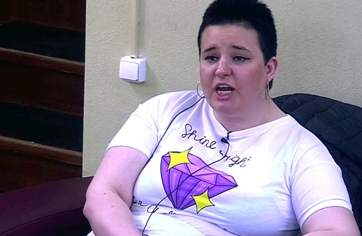 Саша Черно не стеснялась своего веса. Фото: соцсети