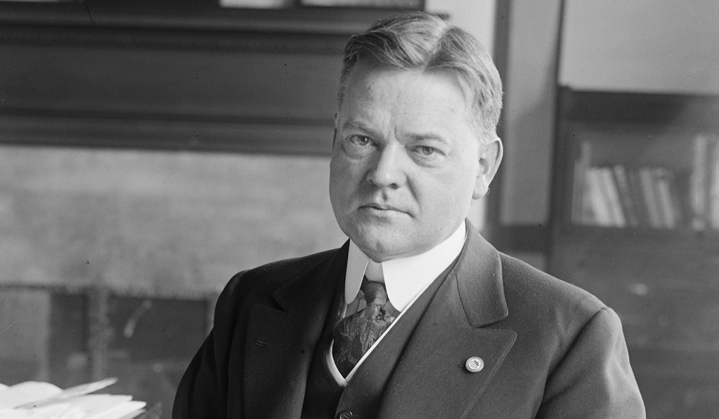 Герберт Кларк Гувер - 31-й президент США (1929–1933).