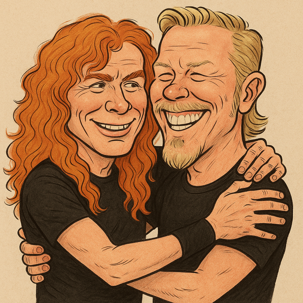 Мастейн и Хэтфилд: крепкая мужская дружба 