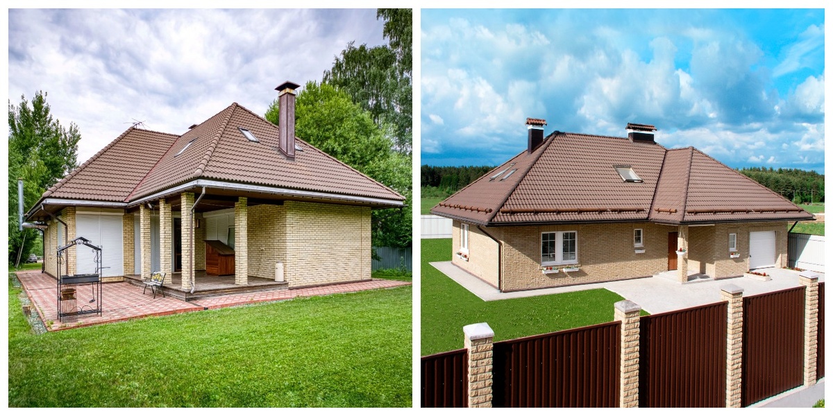 Внешний вид дома “Бунгало 2S”. Фотобанк СК "БАКО"