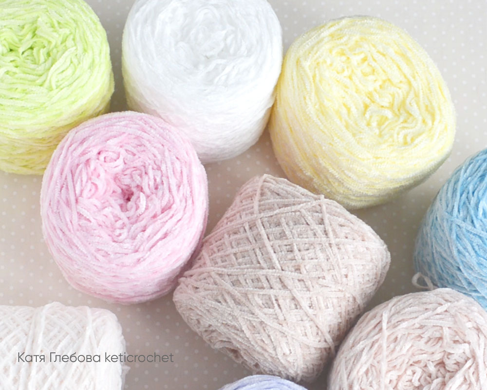 Микровелюр: пряжа для игрушек