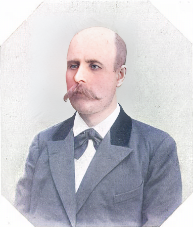 Николай Александрович Волков (6 [18] октября 1854, Вологда — не ранее 1920, Петроград) — потомственный почётный гражданин, городской голова, вологодский купец 1-й гильдии, меценат. Ссылка: https://ru.wikipedia.org/wiki/Волков,_Николай_Александрович_(купец) Николай Волков был избран городским головой в 1893 году и повторно переизбран в 1901 году.