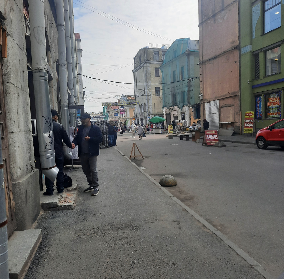 Фото автора. Вход в "Апрашку"