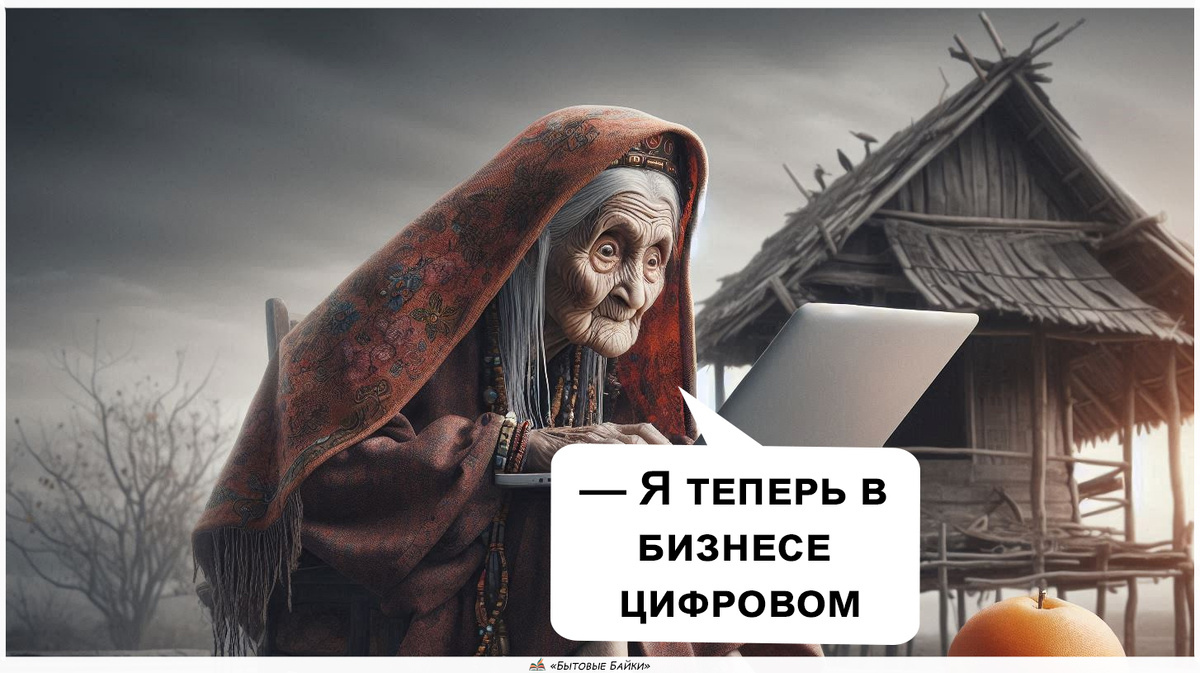 Баба Яга открыла онлайн-курсы -Рассказ