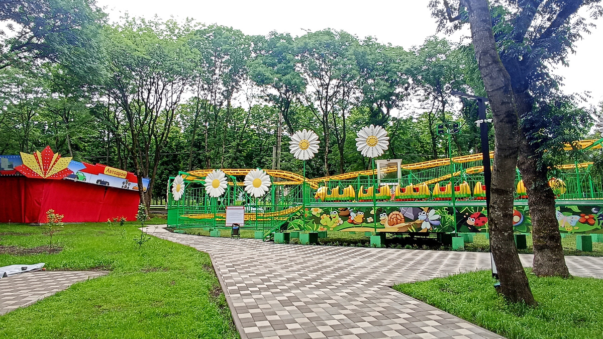 Реновация парка аттракционов Ессентуки. 2025 год