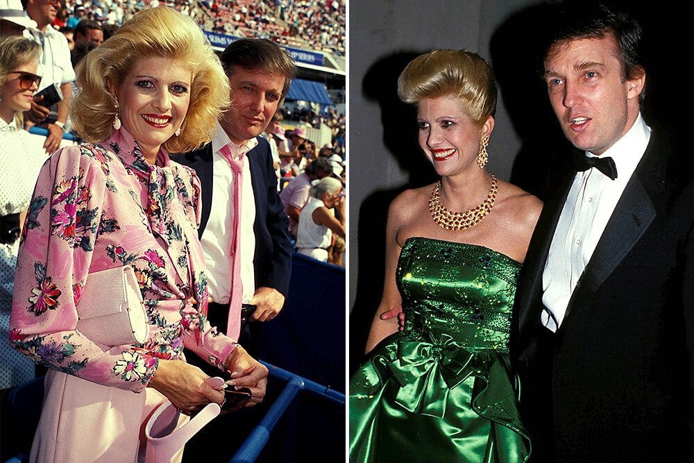    Ивана Трамп и Дональд Трамп. Фото: Коллаж АиФ