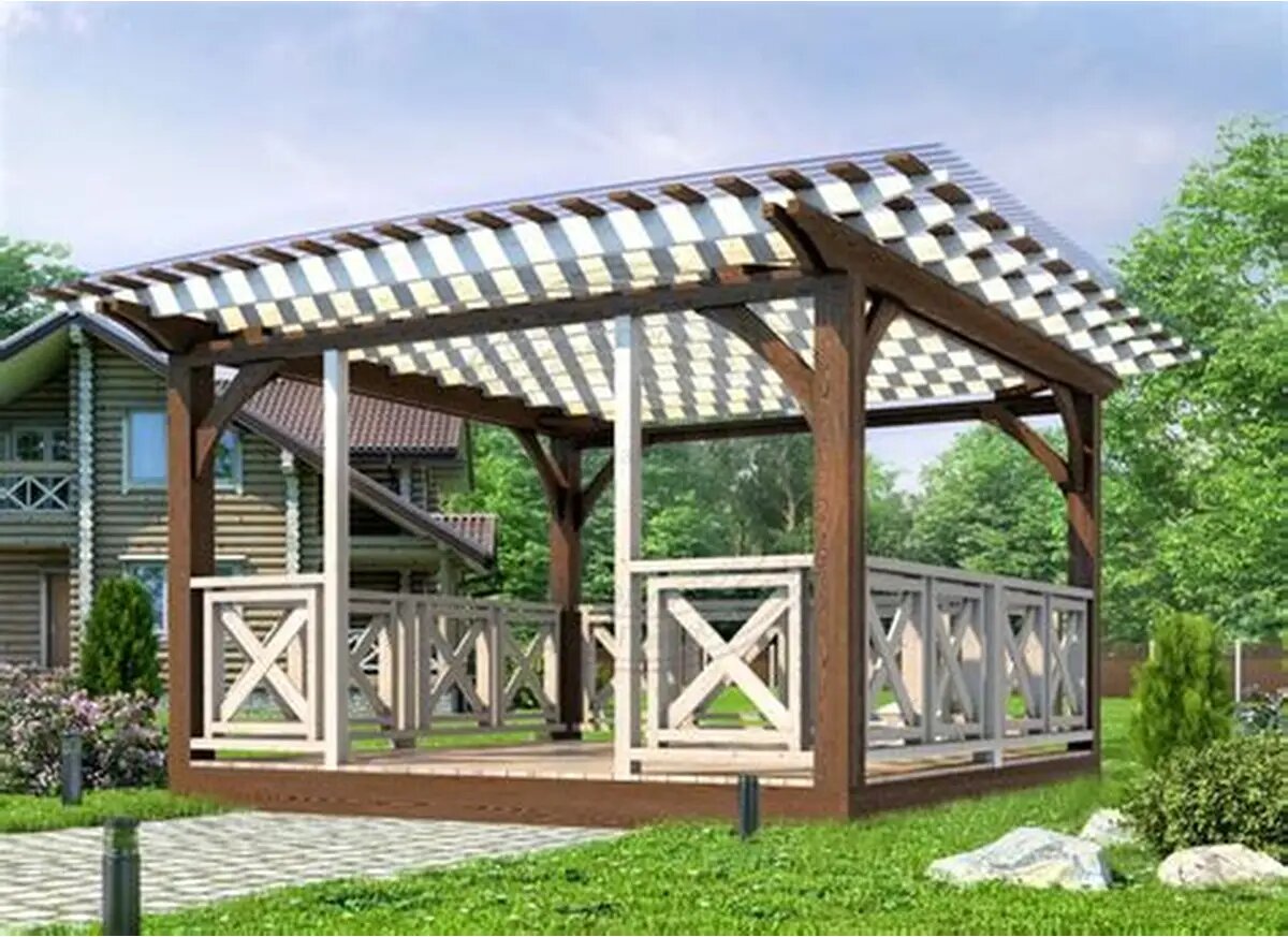 Беседка пергола