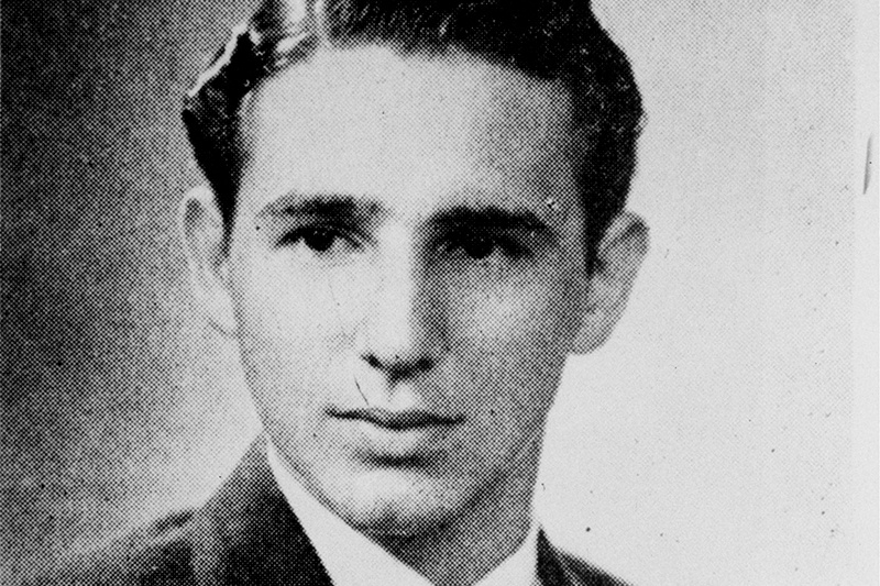 Фидель Кастро в молодости