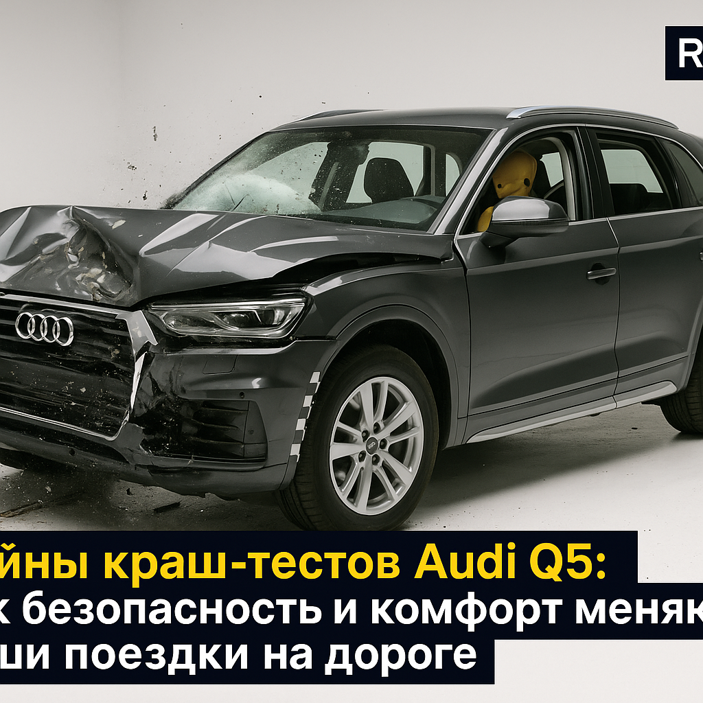    300. Краш-тест Audi Q5 на скорости 105 кмч: последствия разрушений admin