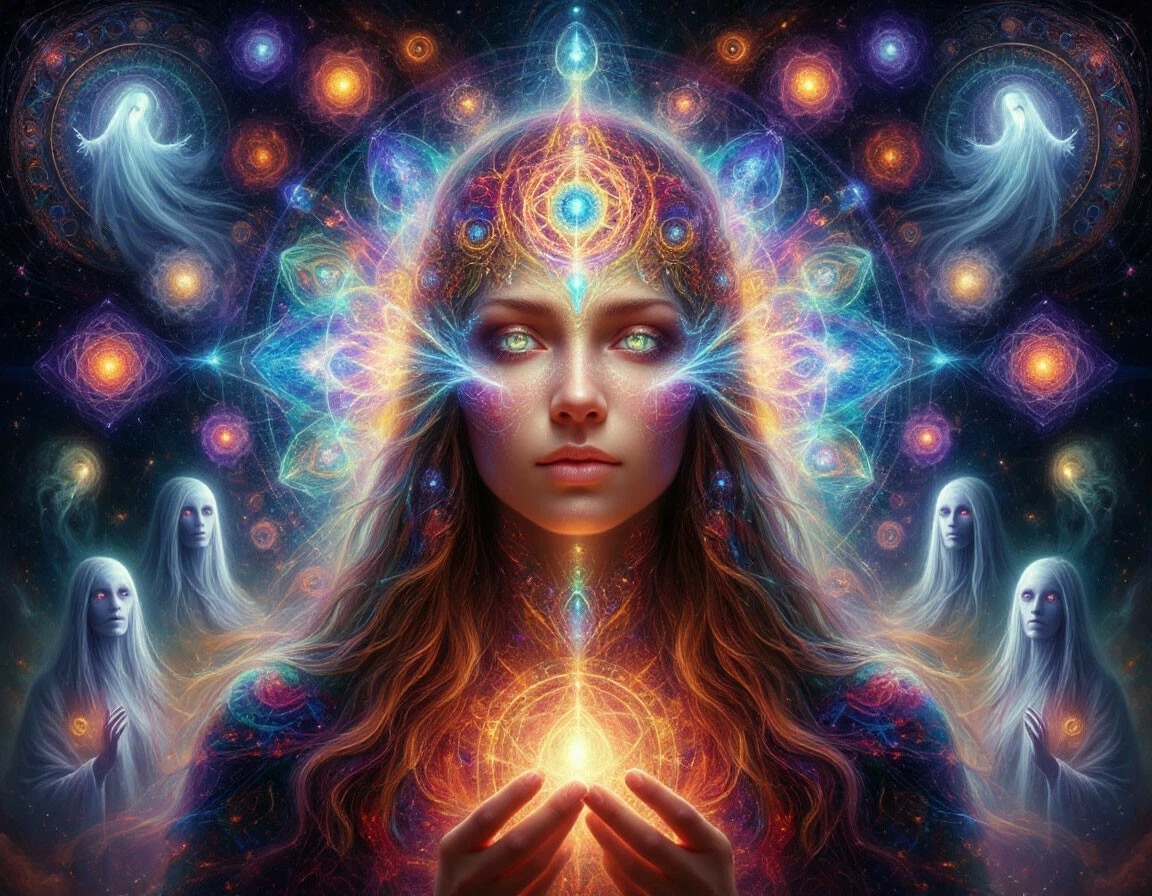 Когда ты видишь духов, они начинают видеть тебя.