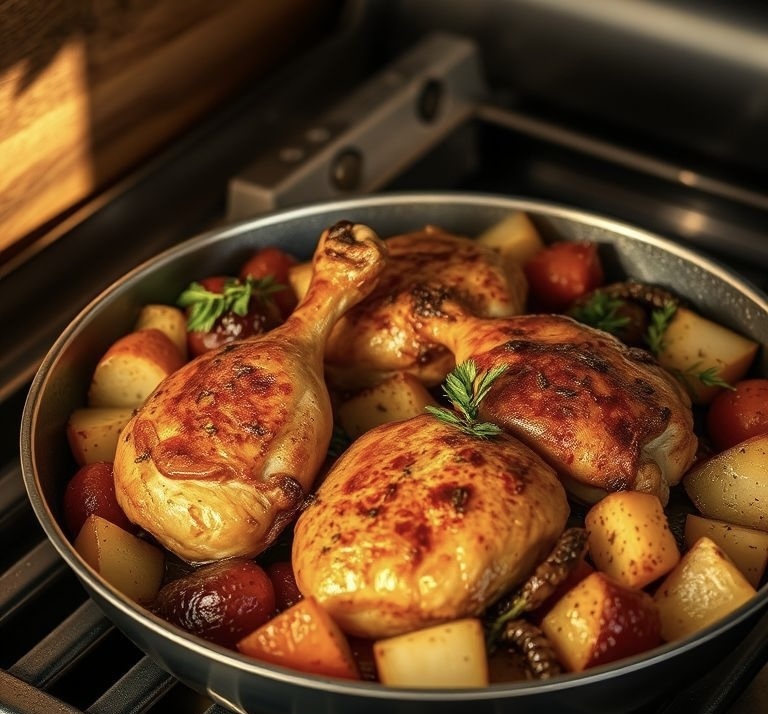 Блюдо сытное, ароматное и готовится без лишних хлопот.