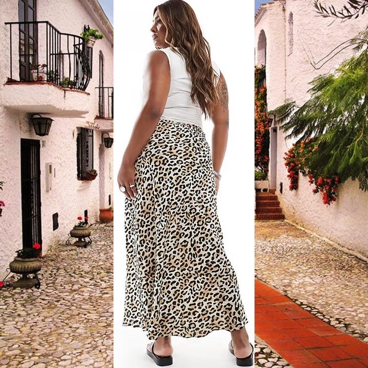 Юбка плюс сайз