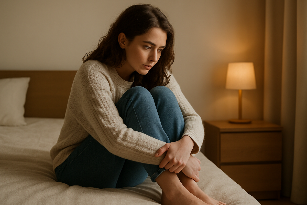 Эмоция: уязвимость, застревание, «что со мной не так?»