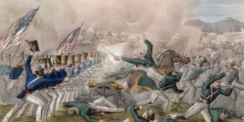 Американо-мексиканская война, илл. архив 