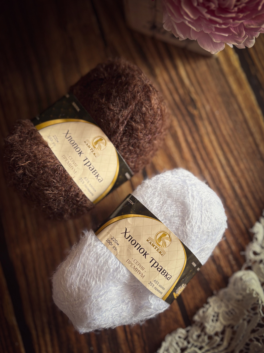 Пряжа Хлопок травка от Камтекс