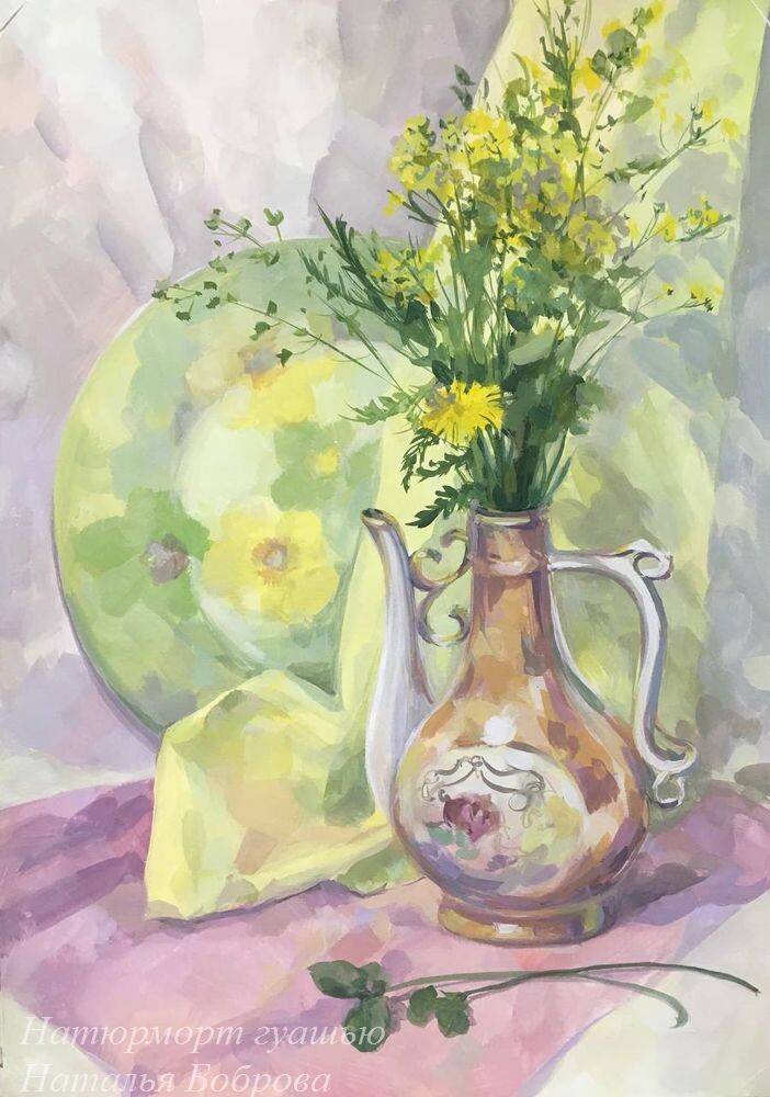 Натюрморт гуашью от Vista-Artisra