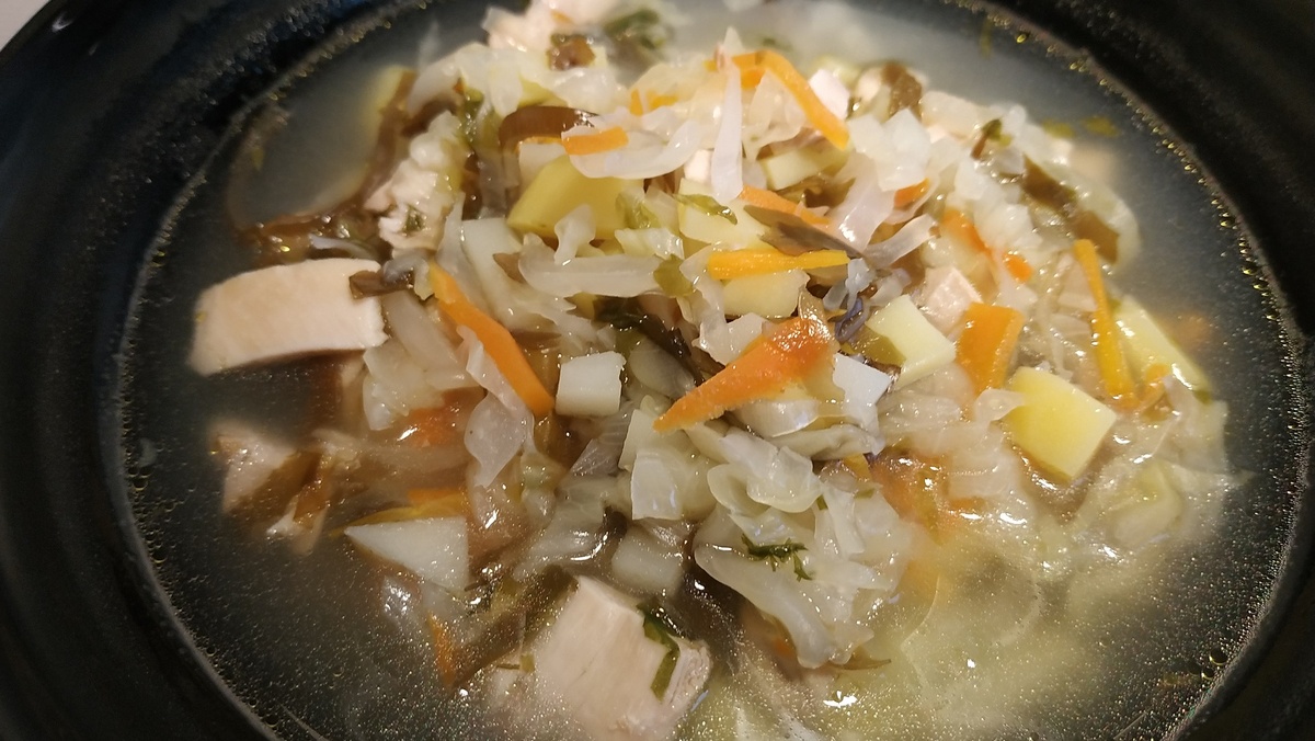    Щи с морской капустой — секрет дальневосточных рыбаков