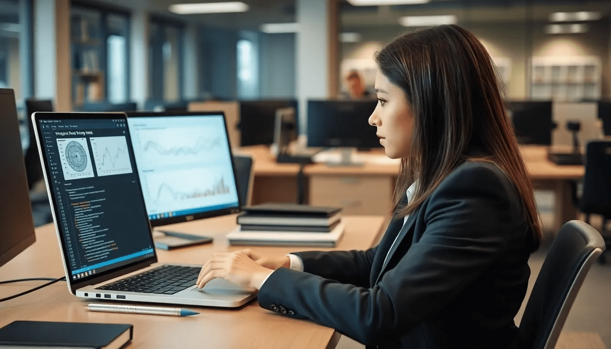    Специалист изучает конкурентную среду с помощью парсинга. datalopata