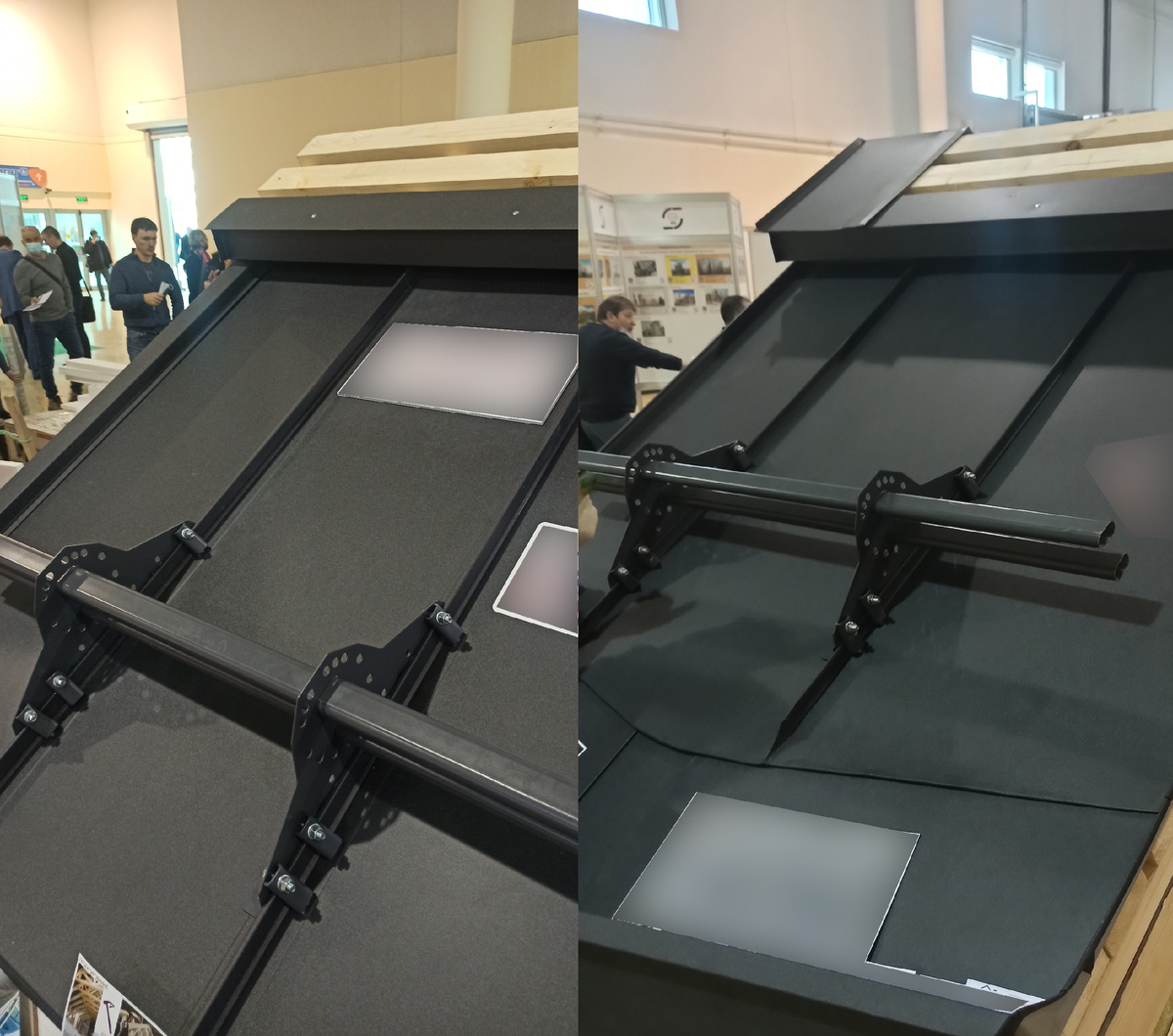 Попробуйте угадать, где фальц, а где «кликфальц», далее в статье объясняю различия и диапазон применения. Фото Бориса Зайцева.