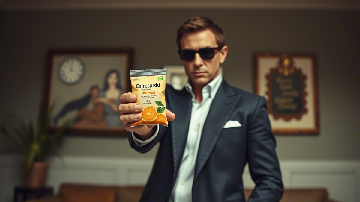 Джемс Бонд продает апельсиновые косточки