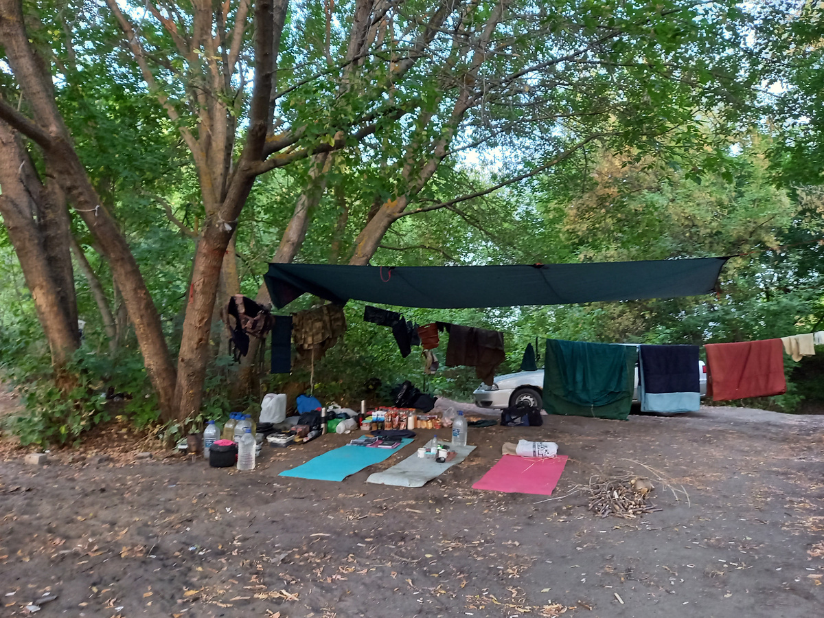 Река Свияга. Стоянка «Мокрая».