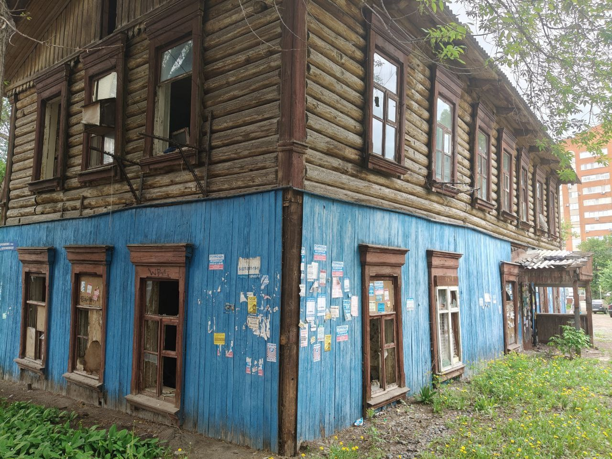 Расселенный барак