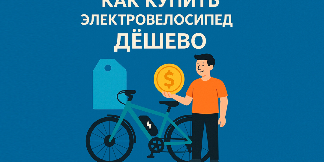 Как купить электровелосипед дешево: 3 шага