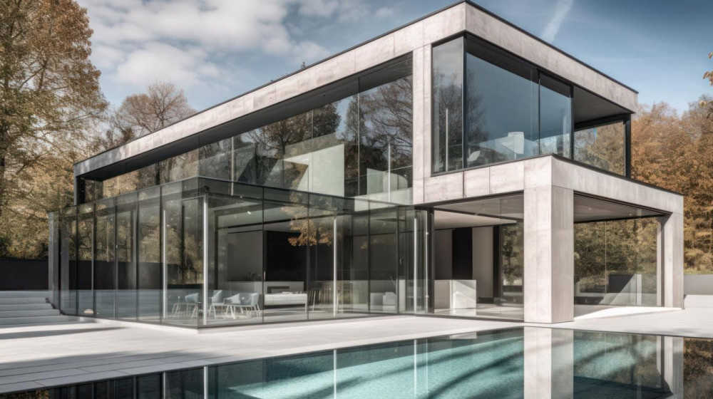    Ковров: дом-пуля с остекленным фасадом