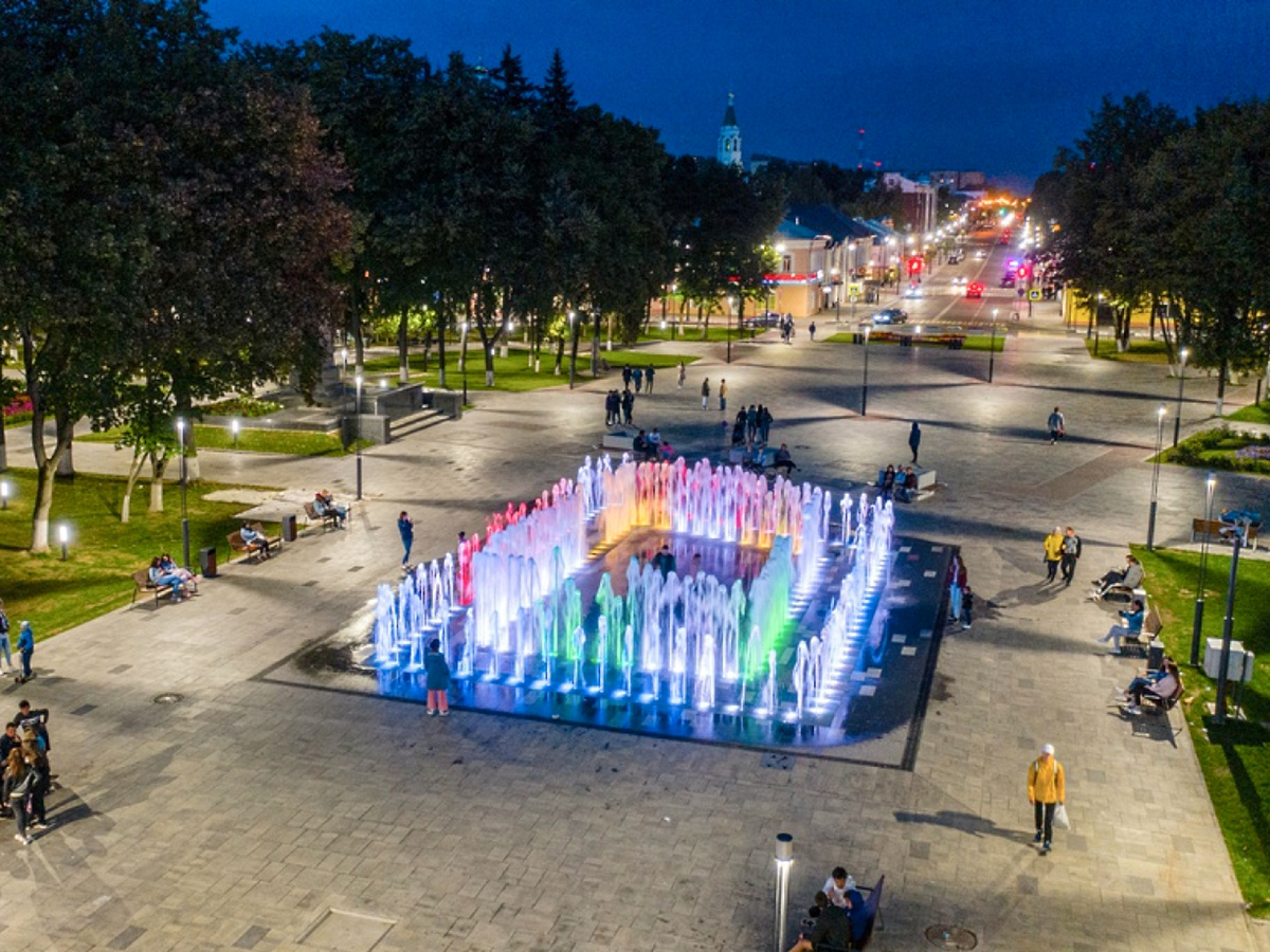 Вид на ночные улицы — фото с сайта администрации Городского округа