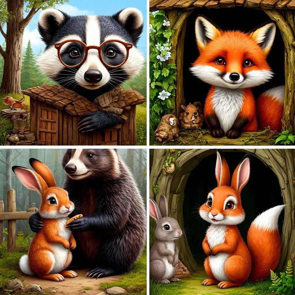 Звери из сказки 