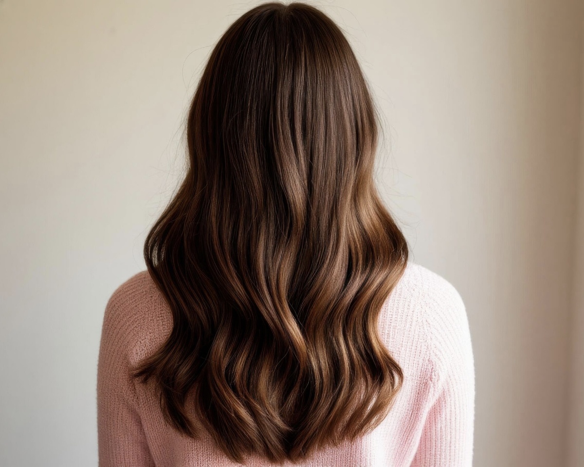 Иногда, когда я остаюсь одна в классе на перемене или после уроков, я распускаю волосы. 