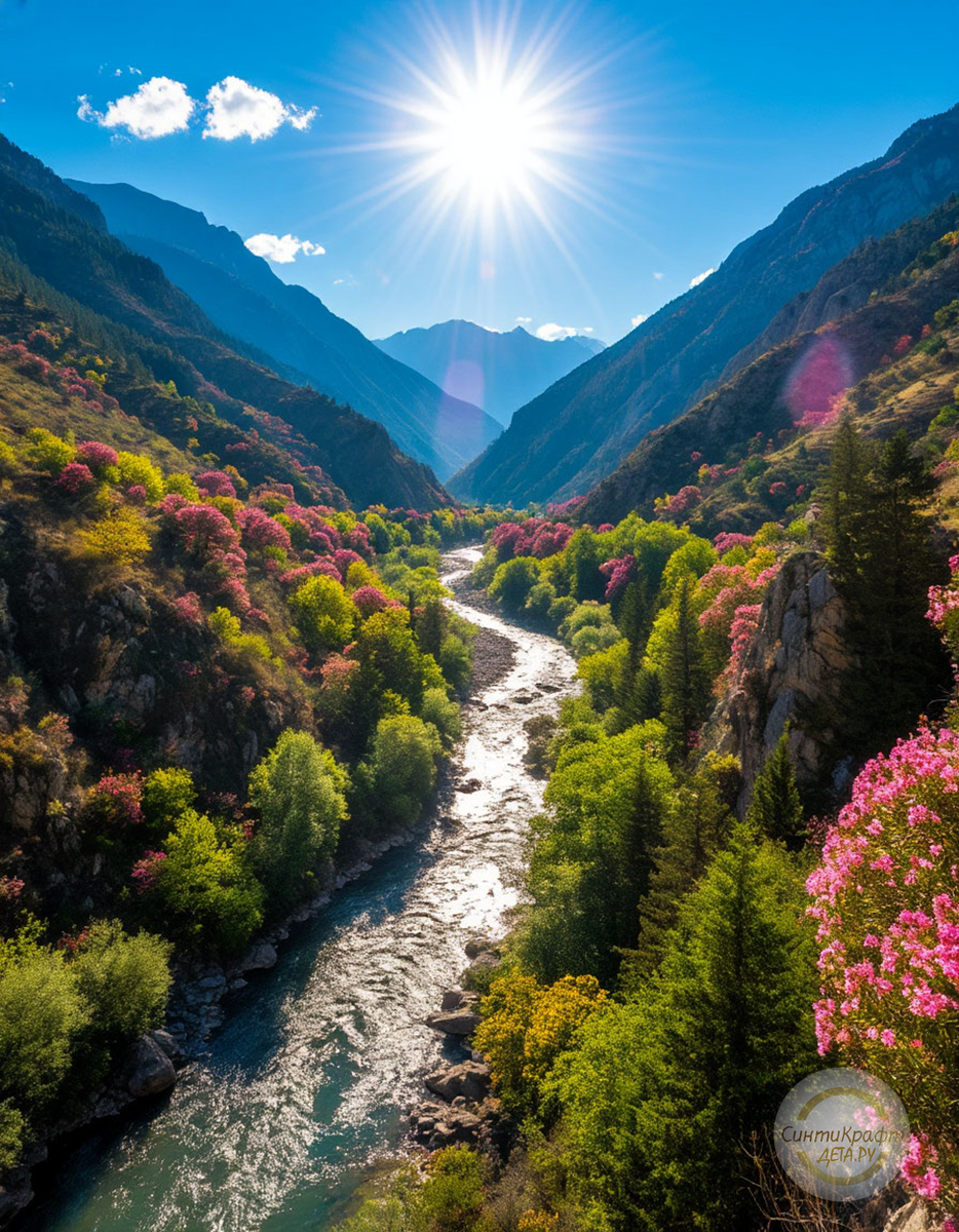 Найдите новые силы и вдохновение в окружающих пейзажах....