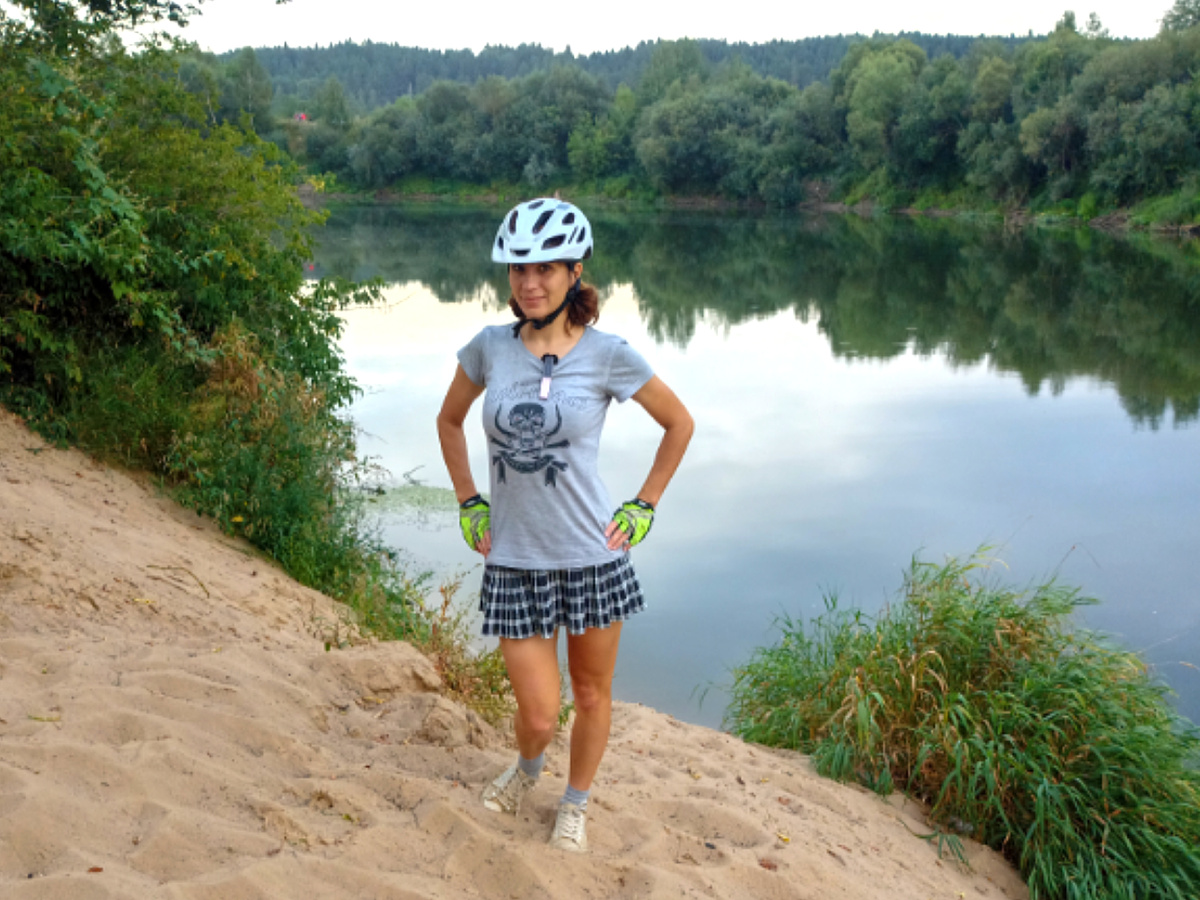 На берегу Днепра