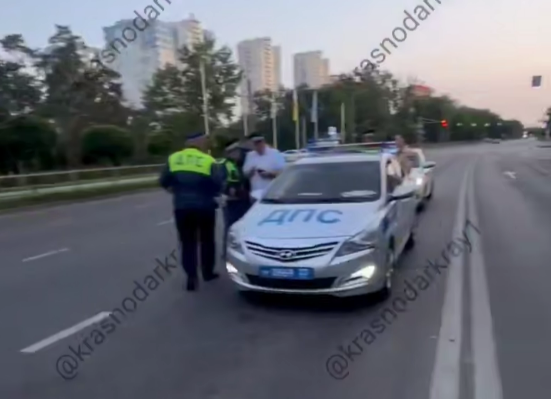    Стоп-кадр с видео Госавтоинспекции