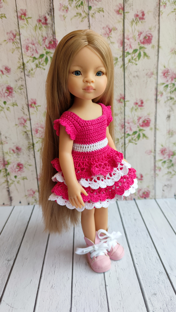 Мастер-класс платье "Дикая Роза"